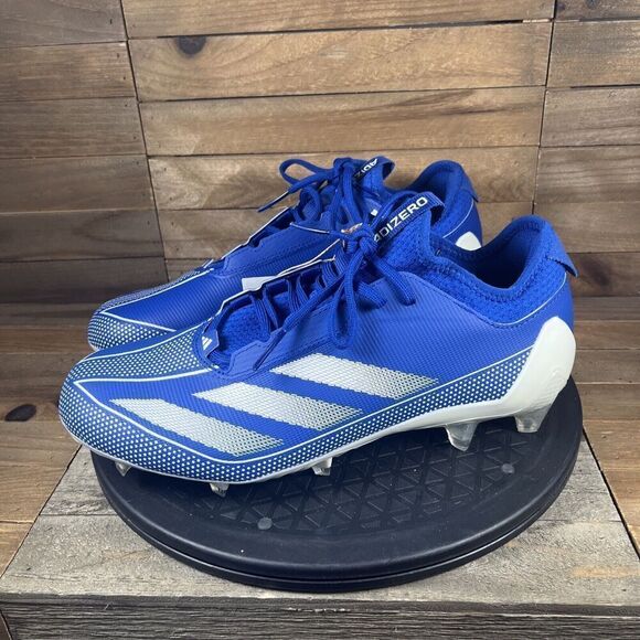 Adidas Adizero Electric. 1 Football Cleats Royal Blue IG3445 Men’s Size 9.5 NWOB - Picture 3 of 10